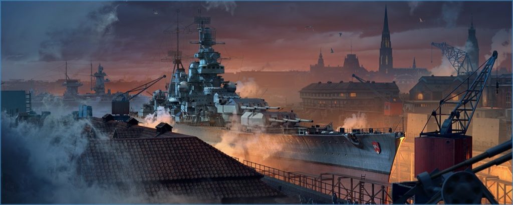 World of Warships: novo Estaleiro de Hamburgo