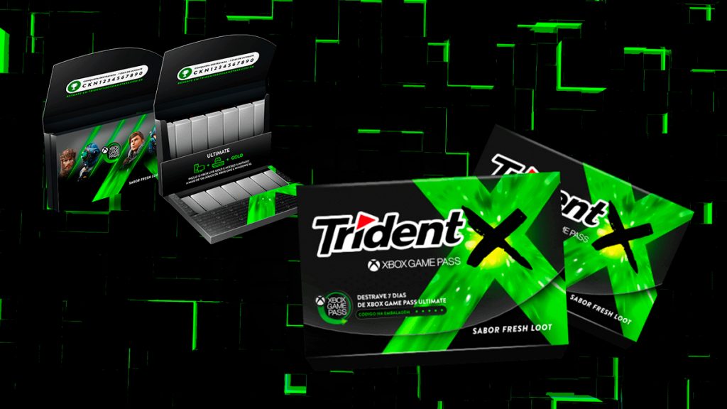 Trident X sabor Fresh Loot + Xbox Game Pass
