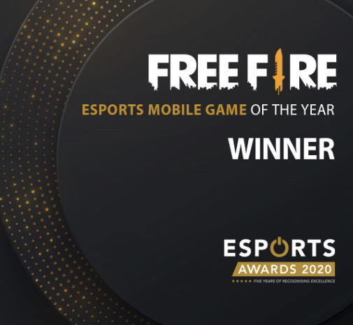  Free Fire é eleito Game de Esports Mobile do Ano pelo Esports Awards 2020