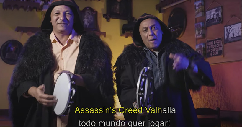Assassin’s Creed Valhalla “feat.” Caju e Castanha