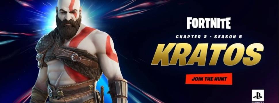Kratos de God of War, pode ser a próxima skin do fortnite
